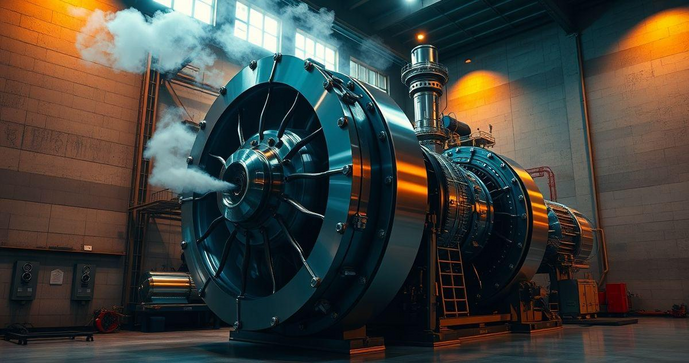 Gerador de energia a vapor: como funciona e suas aplicações práticas