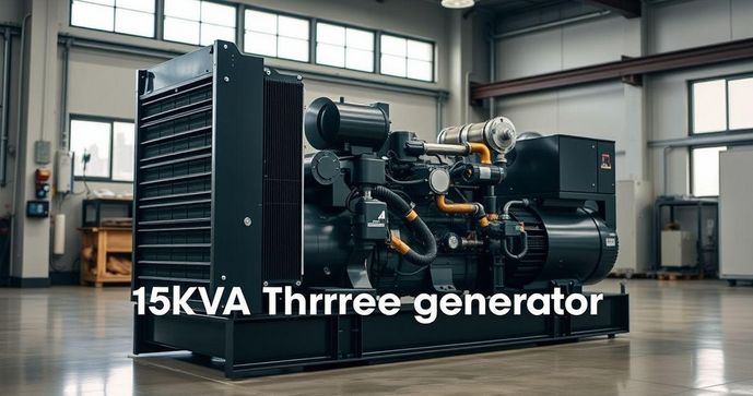 Gerador Trifásico 15kVA: Poder e Eficiência