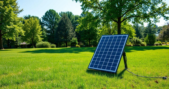 Mini gerador de energia solar: Solução prática para energia sustentável