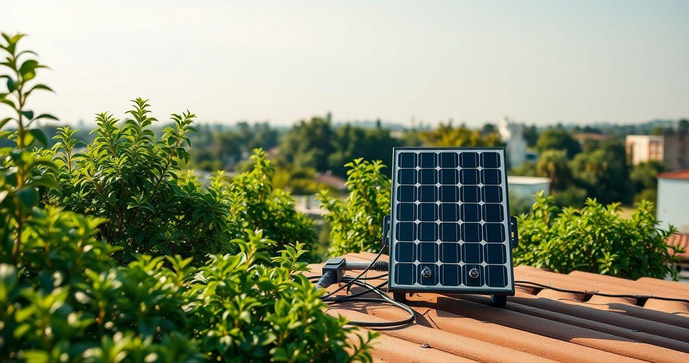 Mini gerador de energia solar é a solução ideal para energia sustentável e economia em sua casa