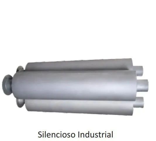 Atenuação de Ruído Silencioso Industrial