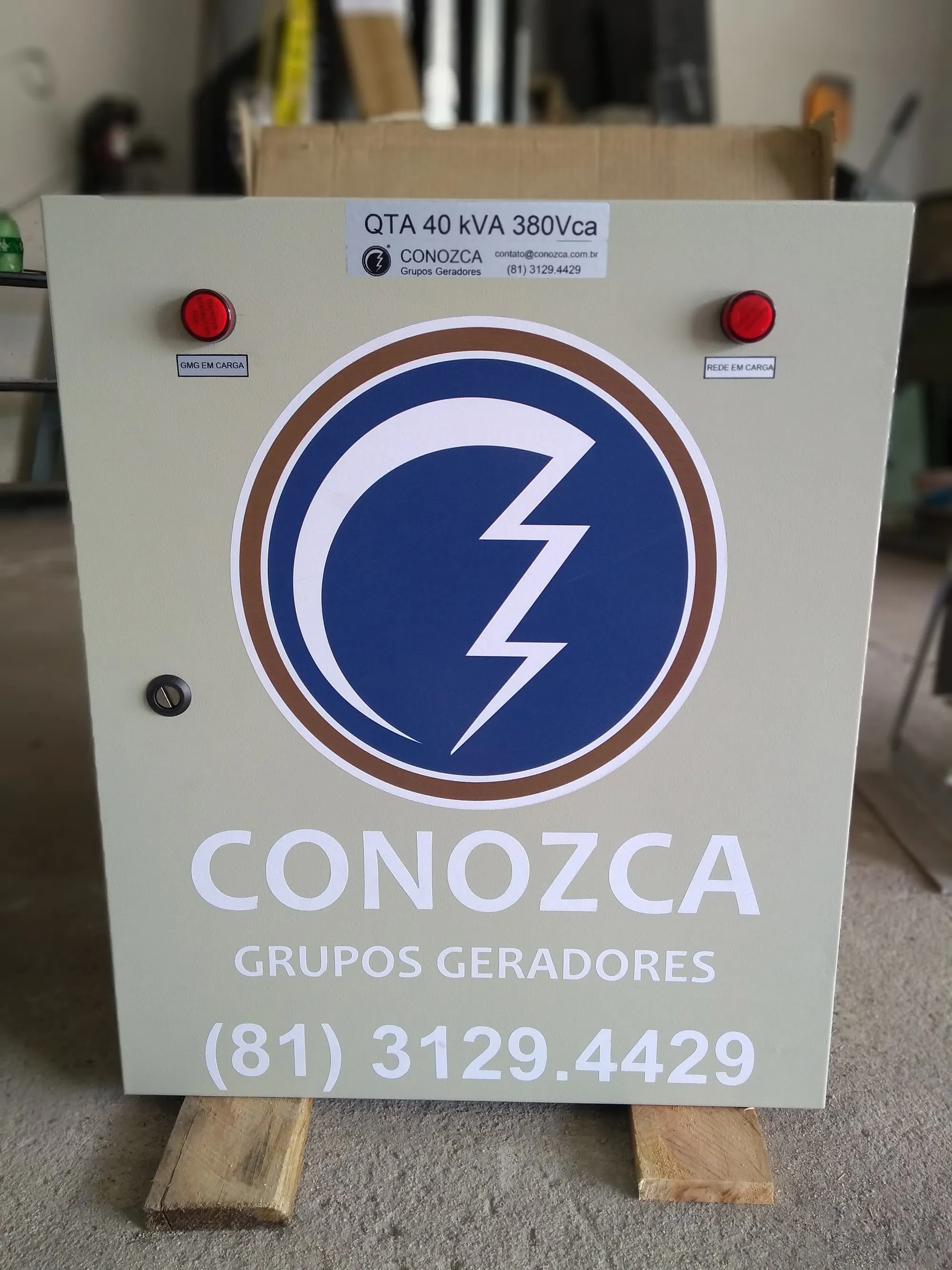 Quadro de Transferência Automática Gerador